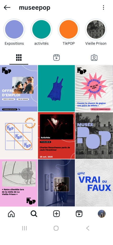 refonte grille insta