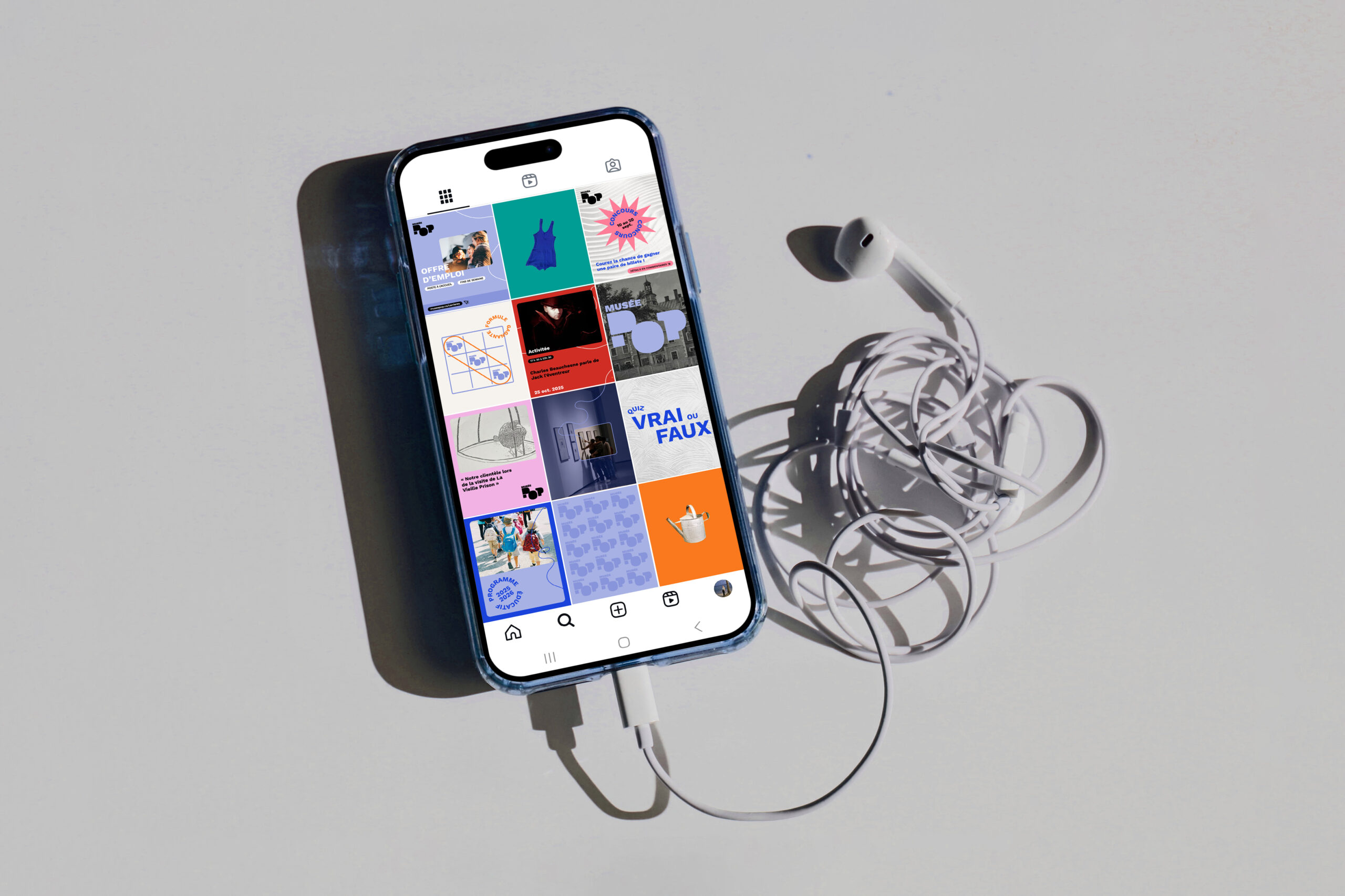 mockup refonte instagram